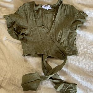 Princess polly wrap shirt